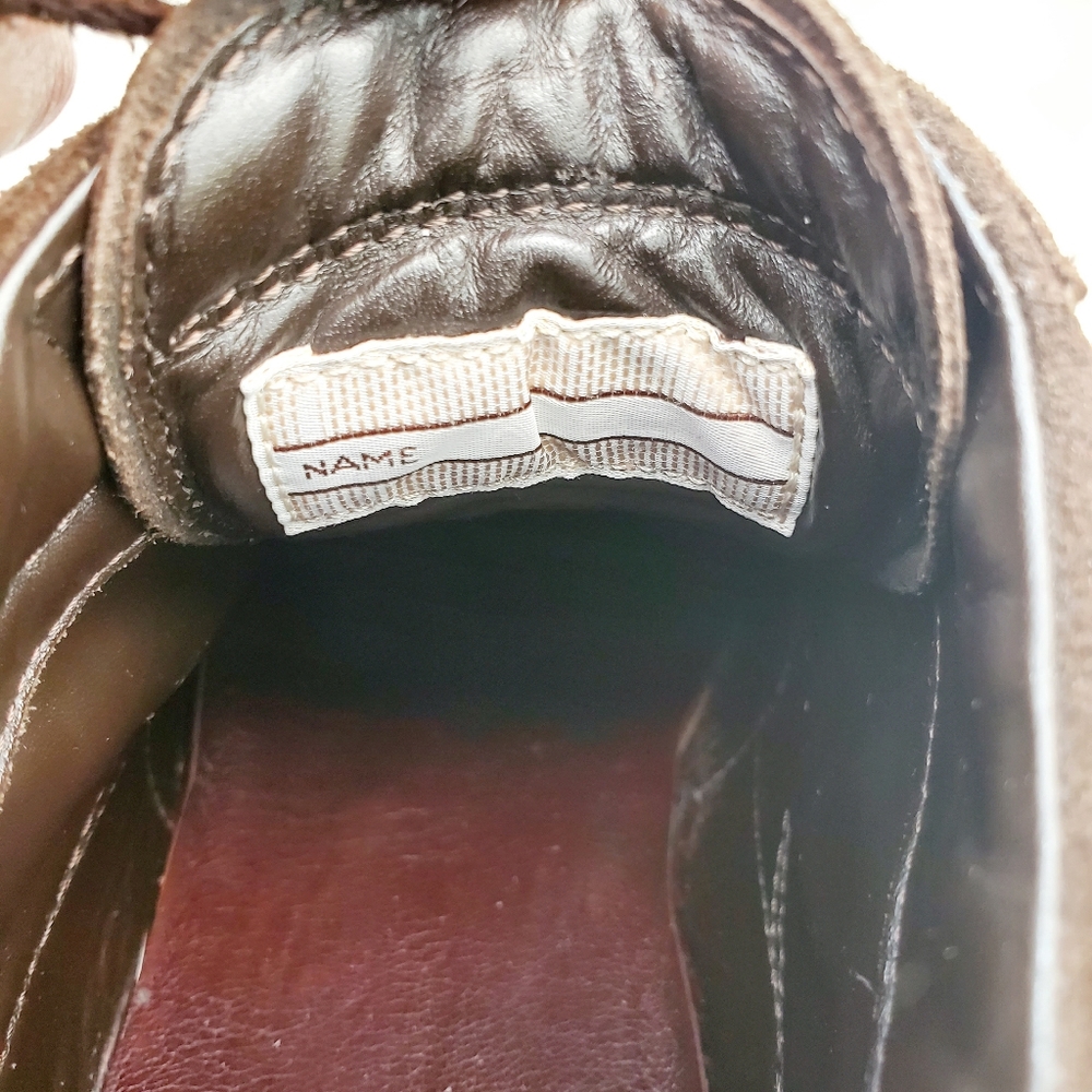 Ankle boots brown suede by  Hogan - Picture 5 of 15